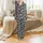 Personalized Pet Photo Print Satin Pajama Set Custom Dog Cat Portrait Sleepwear Satin Pajamas Set - 2