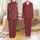 Merry Christmas Family Loungewear: Red Pine Tree & Snowflake Pattern - Soft Polyester Spandex Pajama Set Satin Pajamas Set - 1