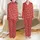 Unisex Custom Pet Portrait Loungewear: Red Golden Retriever Face, Bone, Paw & Buddy Pattern Satin Pajamas Set - 1