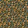 Women's Teal Gold Batik Floral Polysatin Sleep Set: Her Unique Gift Satin Pajamas Set - 4