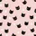 Cat Parent's Custom: Personalized Pet Photo Pink Cat Face, Paw Print & Fishbone Pattern Polyester Pajamas Satin Pajamas Set - 4