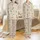 Personalized Pet Silk Sleepwear: Name Dog Paw Heart Blush Teal Pattern Satin Pajamas Set - 1