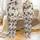 Newborn Baby Boy Handmade Checkered Patch Wood Button Footed Romper & Knot Hat Set Satin Pajamas Set - 1
