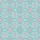 Personalized Pure Cotton Pajamas: Elegant Teal Monogram Hot Pink Lattice Sleep Set Satin Pajamas Set - 4