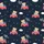 Women's & Kids' Navy Christmas Pink Train Bear 'Choo Choo' Satin Sleep Set Satin Pajamas Set - 4
