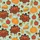 Family Fall Sleep Set: Whimsical Turkey, Pie, Apple & Acorn Autumn Print Satin Pajamas Set - 4