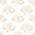 Whimsical Bubbles & Clouds: Gentle Rose-Pink Connection Design with W Initials Satin Pajamas Set - 4