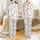 French Bulldog Lover's Holiday Sleep Set: Whimsical Frenchie Cartoon & Heart Pattern - Soft Polyester Spandex Loungewear Satin Pajamas Set - 1