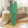 Family Personalized Christmas Sleep Set: Vintage Holly, Pine, Snowflakes & Presents Pattern Satin Pajamas Set - 2