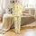 Family Gingerbread Cookie & Candy Cane Pattern Loungewear: Whimsical Holiday Sleep Set Satin Pajamas Set - 2