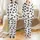 Dachshund Lover's Playful Black & Tan Wiener Dog Cartoon Pattern Cozy Pajamas Set Satin Pajamas Set - 1