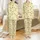 Women's Christmas Queen Bee Pajamas: Playful Honeycomb Daisy Print Silky Sleep Set Satin Pajamas Set - 1