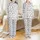 Personalized Photo for Dad & Grandpa: Best Dad Ever Cartoon Kids Crown Pattern - Soft Polyester Pajama Pants Satin Pajamas Set - 1