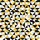 Unisex Cotton Loungewear: Zigzag Geometric Tessellation Print in Mustard & Black - Two-Piece Relaxed Set Satin Pajamas Set - 4