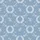 Bridal Party Personalized Satin Pajamas: Muted Blue Delicate Laurel Wreath Floral Sprig Set Satin Pajamas Set - 4