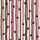 XL Dog Jumpsuit Pajamas: Comfy Olive Green Hot Pink Stripe Paw Print - 23 inch Chest Satin Pajamas Set - 4