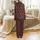 Couples Personalized Red Buffalo Check Sleep Set: His & Hers Hubby Wifey Names Date Satin Pajamas Set - 3