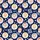 Unisex Custom Face Loungewear: Deep Navy 'Best Dad Ever' Stars & Baby Faces Pattern – Soft Spandex Bottoms Satin Pajamas Set - 4