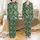 Women's Indian Handmade 100% Cotton Pajamas: Marigold Jungle Block Print Leopard Zebra Toucan Satin Pajamas Set - 1