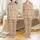 Kids' Builder Custom Name Playful Tool Pattern Modal-Spandex Long Sleeve Sleep Set Satin Pajamas Set - 1
