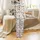Adult Personalized Color-In Christmas Pajamas: Whimsical Cookie & Holiday Scene Loungewear Satin Pajamas Set - 3