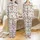 Adult Personalized Color-In Christmas Pajamas: Whimsical Cookie & Holiday Scene Loungewear Satin Pajamas Set - 1