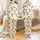 Dachshund Lovers: Mustard Onesie Dog Pattern Cozy Sleepwear - Cotton Boll & Star Anise Print Satin Pajamas Set - 1