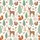 Kids' Hand-Drawn Woodland Christmas Deer Fox Squirrel Evergreen Tree Pattern Bamboo Long Sleeve Pajamas Satin Pajamas Set - 4