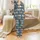 Customizable 2-Piece Pajama Mockup Template: Whimsical Dalmatian Love Delivery Design – Procreate & Photoshop Satin Pajamas Set - 2