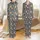 Family Matching Holiday Sleepwear: Navy Gingerbread Cookies & Cocoa Pattern - Soft Spandex Blend Set Satin Pajamas Set - 1