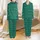 Bridesmaid & Couple's Emerald Botanical Sprig Pattern Satin Sleep Set Satin Pajamas Set - 1