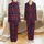 Personalized Valentine's Day Crimson Navy Plaid Heart Flannel Sleep Set Satin Pajamas Set - 1