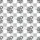 Bridesmaid Group Personalized Grey Gingham Script R Botanical Design Rayon Relaxed Fit Sleep Set Satin Pajamas Set - 4