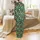 Christmas Family Pajamas: Playful Elf Reindeer Gingerbread Snowflake Pattern - Festive Holiday Sleepwear Satin Pajamas Set - 3
