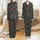 Personalized Family Matching Satin Pajamas: Emerald Green Burgundy Evergreen Script Design Satin Pajamas Set - 1