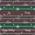 Personalized Family Christmas Satin Pajamas: Elegant Burgundy Green Stripe & Script Design Satin Pajamas Set - 4