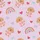 Personalized Pet Lover Pajamas: Fluffy Golden Dog, Pink Dress, Rainbow Heart Satin Set Satin Pajamas Set - 4
