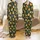 Festive Fan: Whimsical Christmas Duck Pattern with Santa Hats & Holly Berries - Unique Motif Satin Pajamas Set - 1