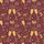 Celebration Wear: Sparkling Champagne Flute & Cozy Gift Motif Print Satin Pajamas Set - 4