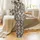 Raccoon Enthusiast's Photorealistic Woodland Repeat Pattern - Pale Grey Wildlife Design Kid Satin Pajamas Set - 3
