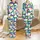 Vibrant Style Enthusiast: Dynamic Geometric Stripe - Multi-Color Patterned Print Satin Pajamas Set - 1