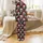 Funny Santa Skull Christmas Pajama Set: Black, Red & White All-Over Pattern - Polyester Spandex Satin Pajamas Set - 3