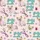 Pet Satin Pajamas: Pink Teal Yorkie Dog Sewing Machine Design XXS-XXL Bundle Satin Pajamas Set - 4