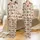 Western Enthusiast Vintage Hand-Drawn Rodeo Scene Bucking Bronco Roping Cowboy Desert Pattern Wearable Art Satin Pajamas Set - 1