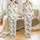 Women's Satin Pajamas Set: Nutcracker Ballerina Watercolor Christmas Ballet Pattern Satin Pajamas Set - 1