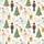 Women's Satin Pajamas Set: Nutcracker Ballerina Watercolor Christmas Ballet Pattern Satin Pajamas Set - 4