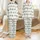 Cozy Winter Style: Whimsical Olive Forest Seamless Pattern - Hand-Drawn Evergreen Textile Art Satin Pajamas Set - 1