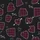 Romantic Aesthetic Black Plaid: Sketched Hearts, Arrows, T&L Initials All-Over Motif Satin Pajamas Set - 4