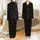Women's Satin Pajamas: Monogram Black Script Heart Love Dream Cherish Sleep Set Satin Pajamas Set - 1