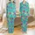 18-Inch Doll Crochet Pattern: Aqua Pink Yellow Stars Hearts Suns Pajamas - Digital PDF Satin Pajamas Set - 1